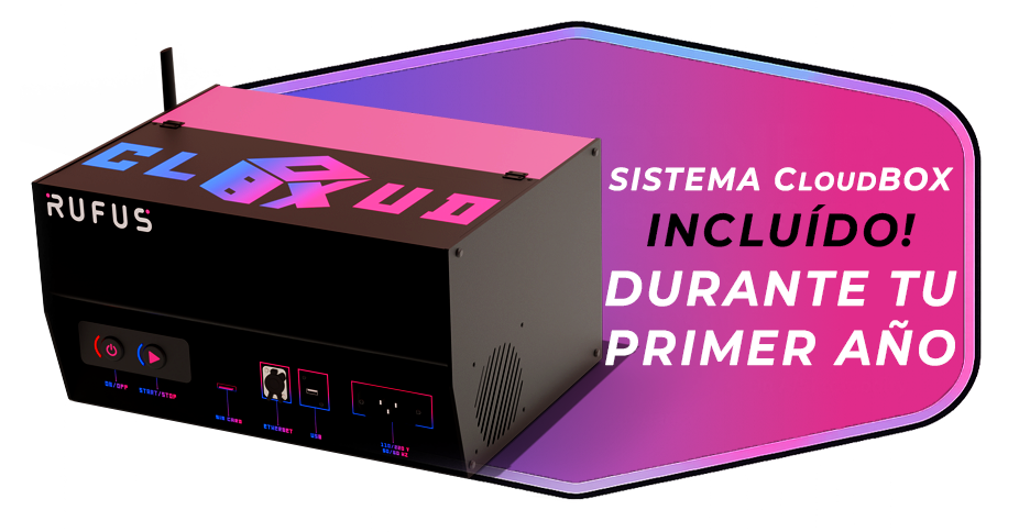 Sistema CloudBox incluido en el 1er año!